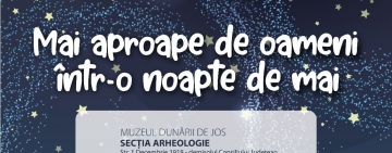 CJ Călărași | “Noaptea Muzeelor” – Sâmbătă, 17 mai, între orele 18.00 – 22.00
