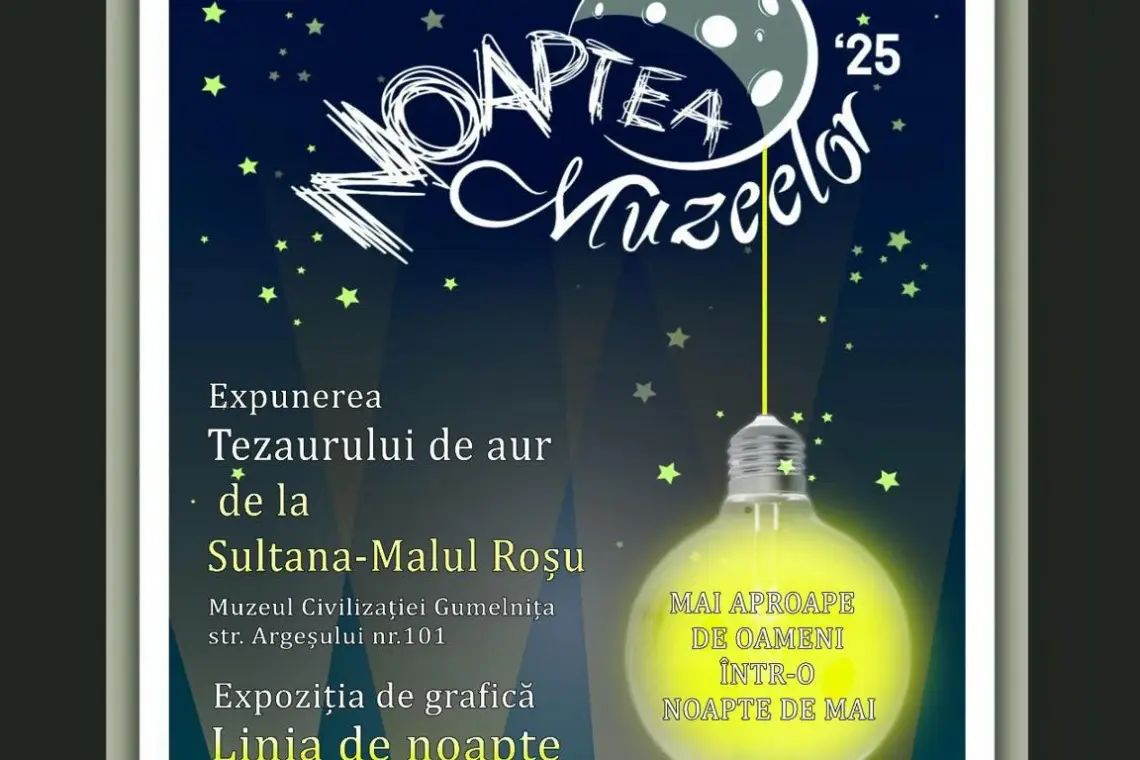 Oltenița | Noaptea Muzeelor: 17 mai 2025!