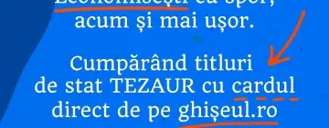 13,44 miliarde lei investiți de români prin Programul Tezaur, doar în 2025. O nouă ediție de astăzi, 12 mai 2025 