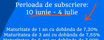 MF | O nouă ediție TEZAUR începe astăzi, 10 iunie, cu dobânzi de până la 7,90%