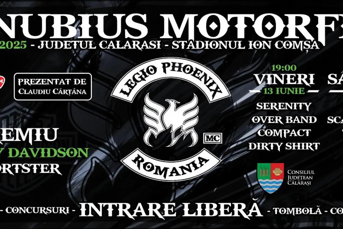Danubius Motorfest: 13 – 15 iunie 2025. Motoare turate, rock de calitate și o atmosferă incendiară! 