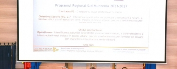 ADR Sud-Muntenia a prezentat oportunitățile de finanțare din Programul Regional Sud-Muntenia 2021-2027 în cadrul Colegiului Prefectural