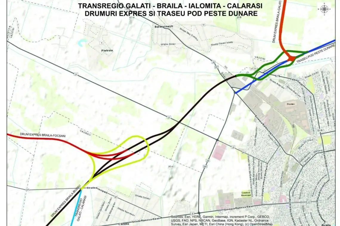 Proiectul “Drum TransRegio Brăila – Slobozia – Călărași – Chiciu”, în faza elaborării SF-ului