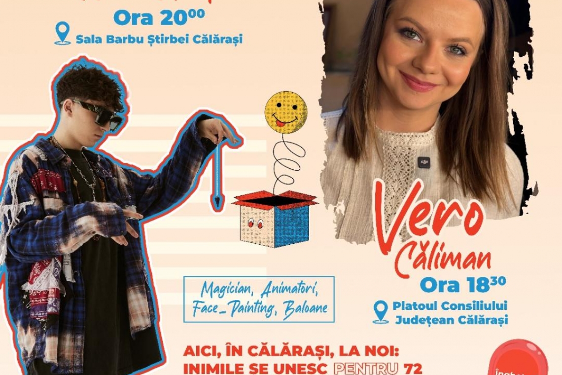 „72 dus-întors” – un eveniment unic în România, la Călărași! - 20 iulie 2025 | Sala Barbu Știrbei