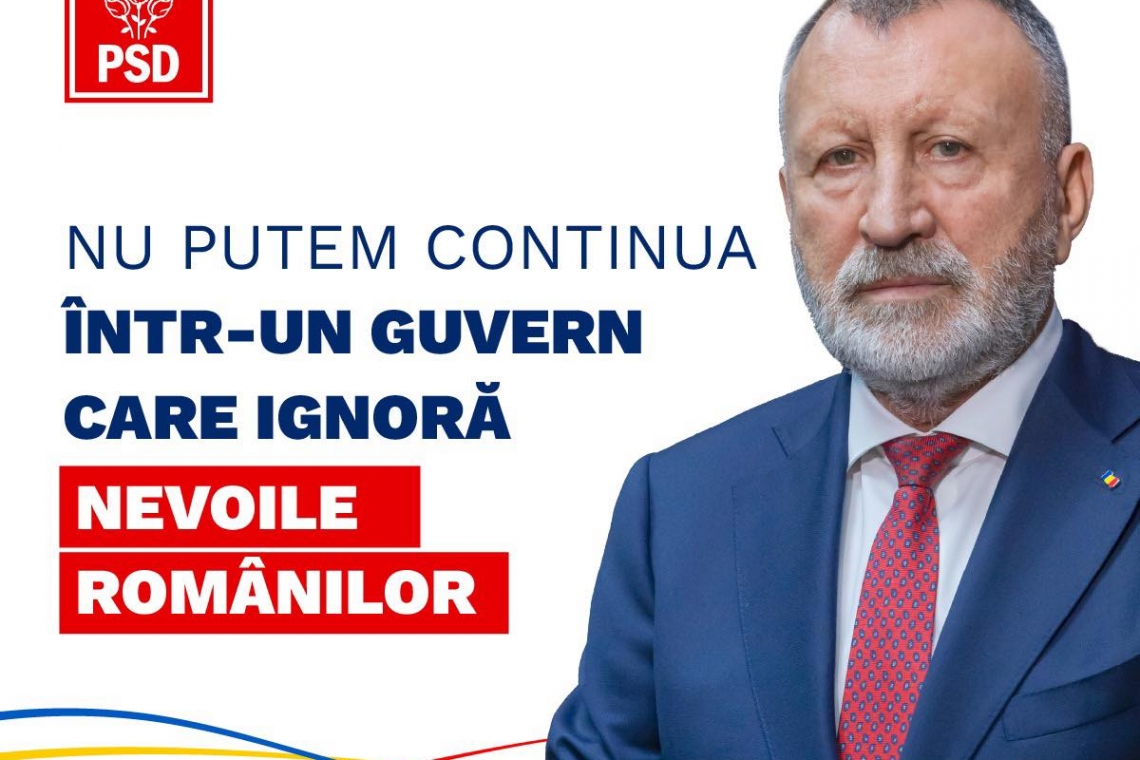 Paul Stănescu: România nu este o corabie care se scufundă. Reformele nu se fac prin teroare administrativă, ci prin dialog, echilibru și responsabilitate