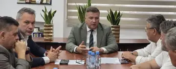 CJ Călărași | Vasile Iliuță, întrevedere cu reprezentanții companiei Nidyon