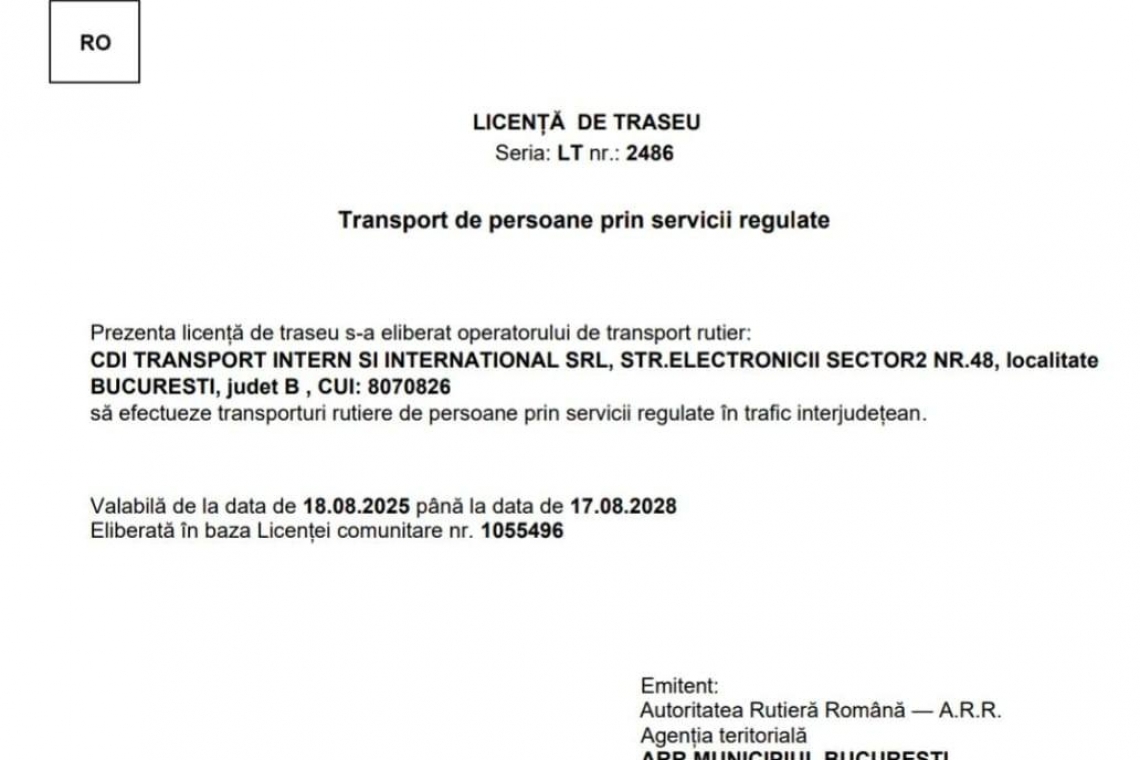  Fundeni | Gheorghiță Cărtușanu: Avem bucuria să vă anunțăm că s-a identificat un operator dispus să preia traseul interjudețean Fundeni – București