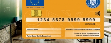Termen extins pentru utilizarea tichetelor educaționale aferente anului școlar 2024-2025