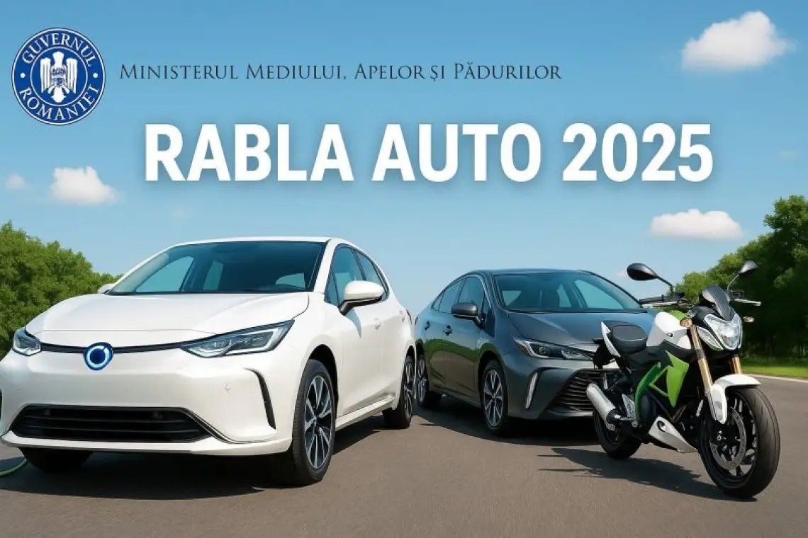 AFM lansează în septembrie mult așteptatul Program Rabla pentru persoane fizice