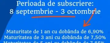 MF lansează o nouă ediție TEZAUR cu dobânzi de până la 7,85% 