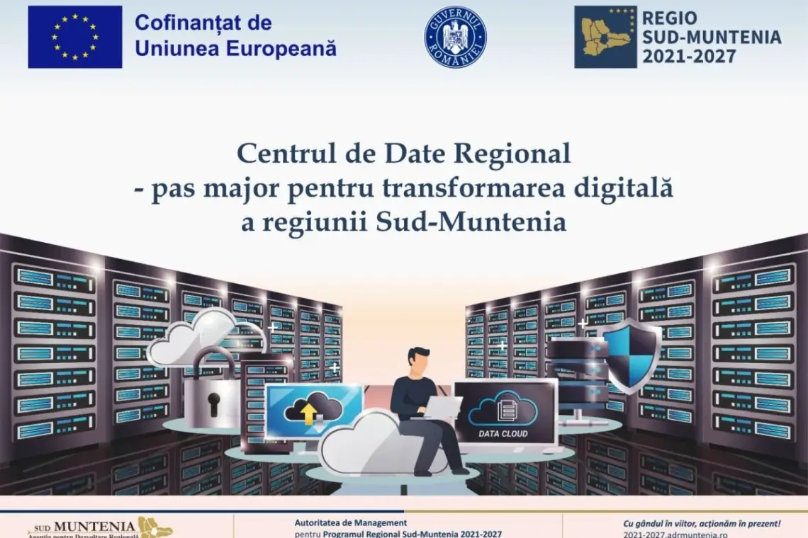  Centrul de Date Regional – pas major pentru transformarea digitală a regiunii