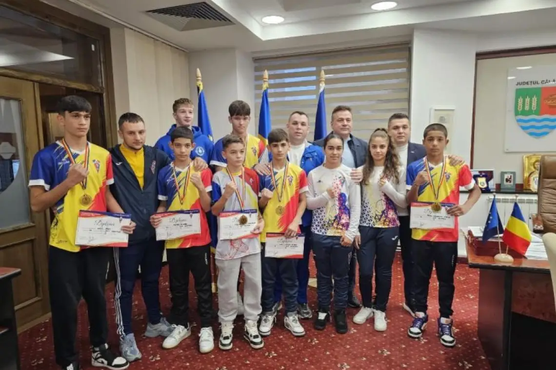 Vasile Iliuță: Acești copii minunați, alături de antrenorii lor dedicați, duc numele Călărașiului pe cele mai înalte trepte ale podiumului