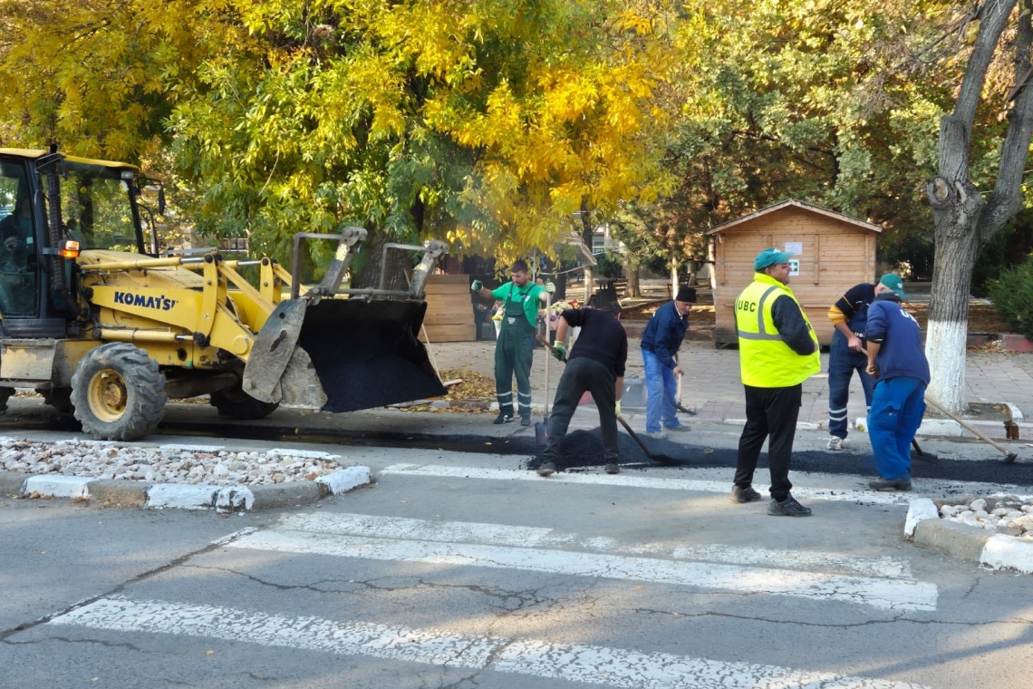 Oltenița | Se asfaltează Bulevardul Republicii