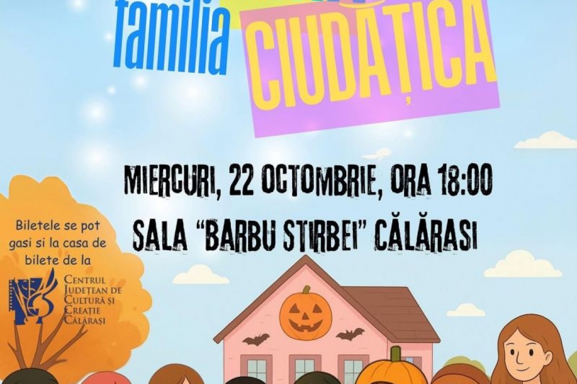 CJCC | „O poveste… ciudat de normală!” – Miercuri, 22 octombrie, ora 18.00
