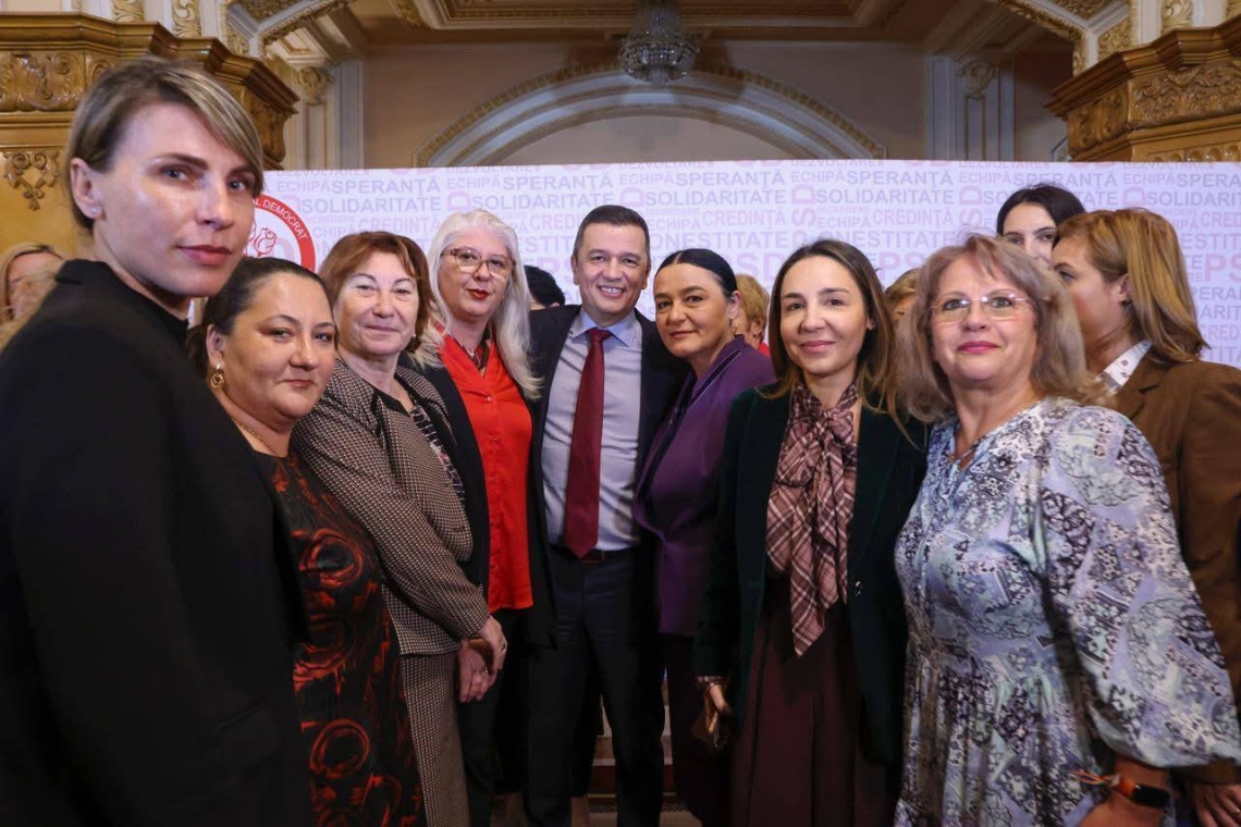 Femeile social-democrate din Călărași, prezente la Comitetul Executiv Național al OFSD 