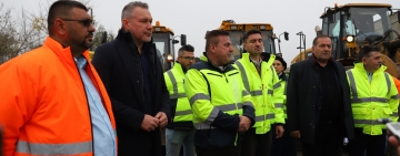 Vasile Iliuță: Am verificat utilajele și pregătirile pentru sezonul rece la Societatea Drumuri și Poduri SA