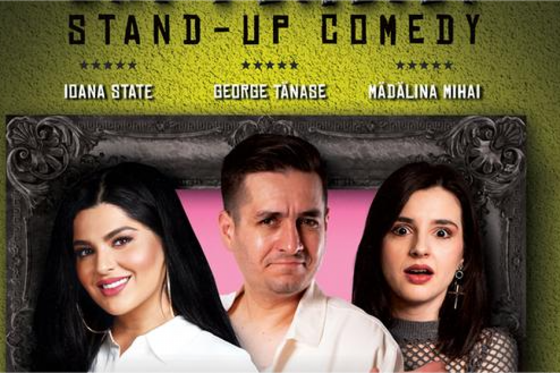 CJCC | Stand-Up Comedy cu George Tănase, Ioana State și Mădălina Mihai – „De câte ori femeie?” – Sâmbătă, 29 noiembrie, ora 20.30