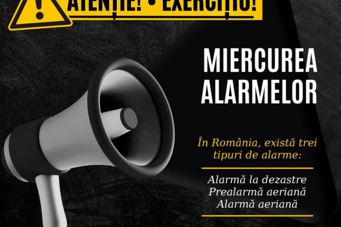 Independența | Primăria anunță desfășurarea, pe 4 martie, a exercițiului de alarmare publică “Miercurea Alarmelor”