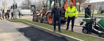 Marius Dulce: Pentru că vremea ne-a permis, am pornit stația proprie de asfalt și am început lucrările de reparații