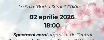 CJ Călărași | „Vin Floriile cu soare”, eveniment dedicat uneia dintre cele mai importante sărbători creștine – Floriile: 2 aprilie, ora 18.00
