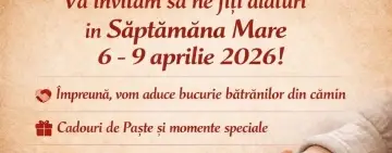 Campania umanitară „Adoptă un bunic”, la Căminul pentru Persoane Vârstnice „Sfântul Antim Ivireanul”