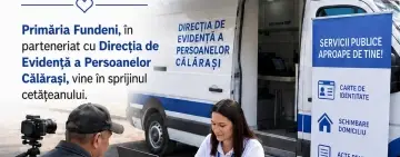 Serviciu mobil de evidență a persoanelor în comuna Fundeni