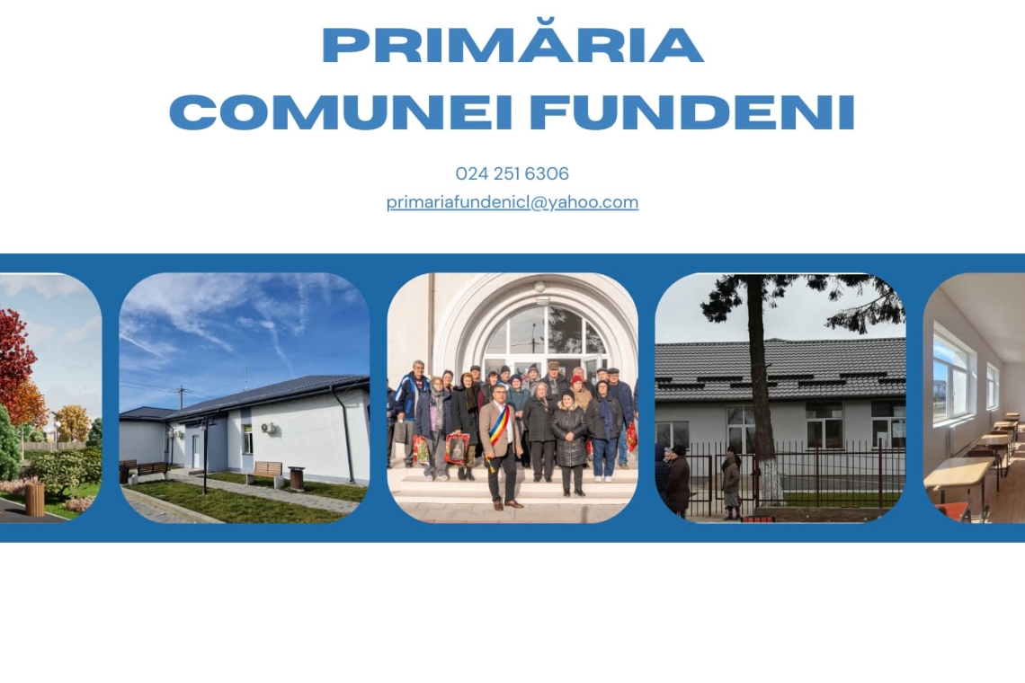 Fundeni: | Primăria investește în Strategia de Dezvoltare Locală pentru perioada 2027–2032