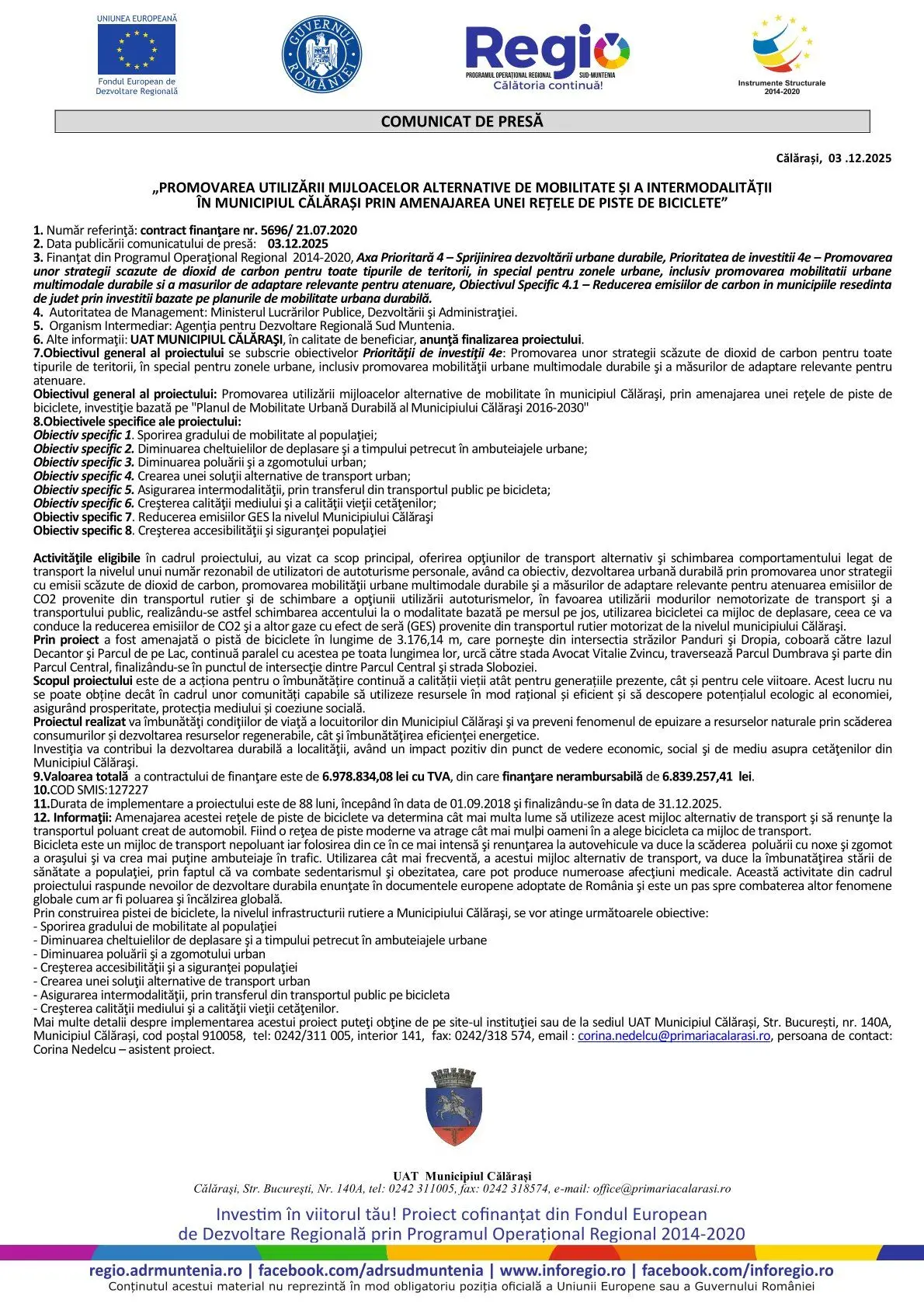 comunicatpresapistebiciclete