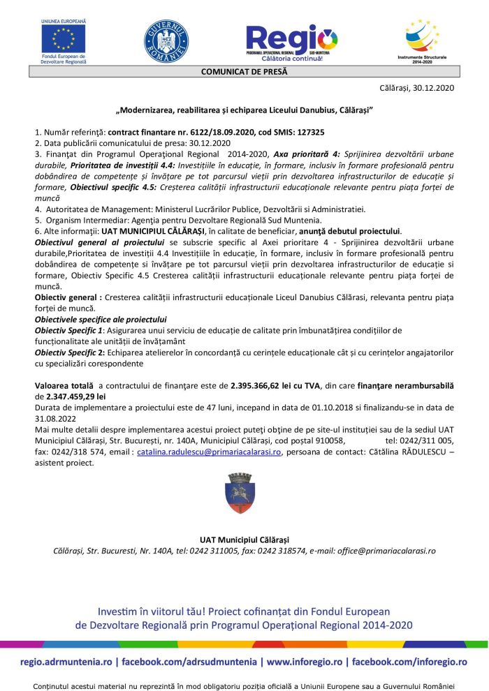 Danubius30decembrie