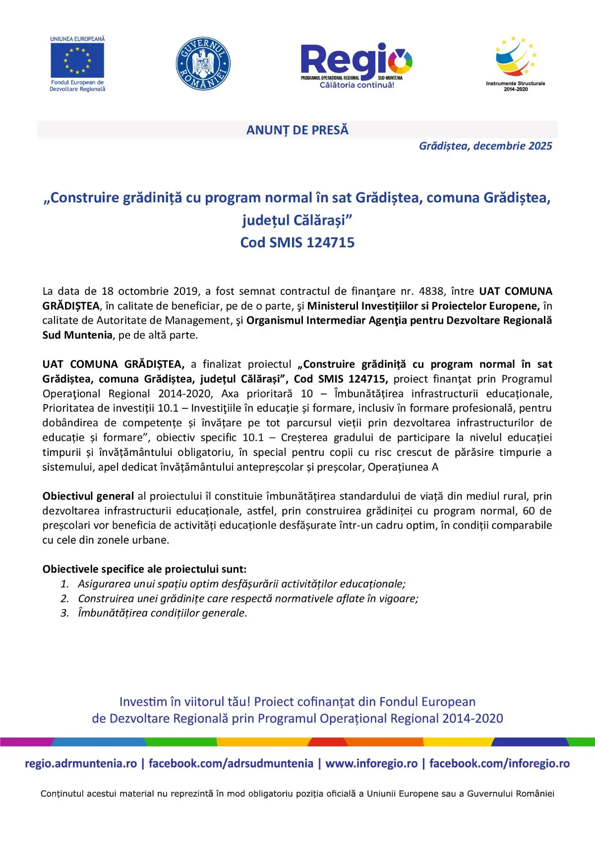 Gradinita Gradistea 1 2