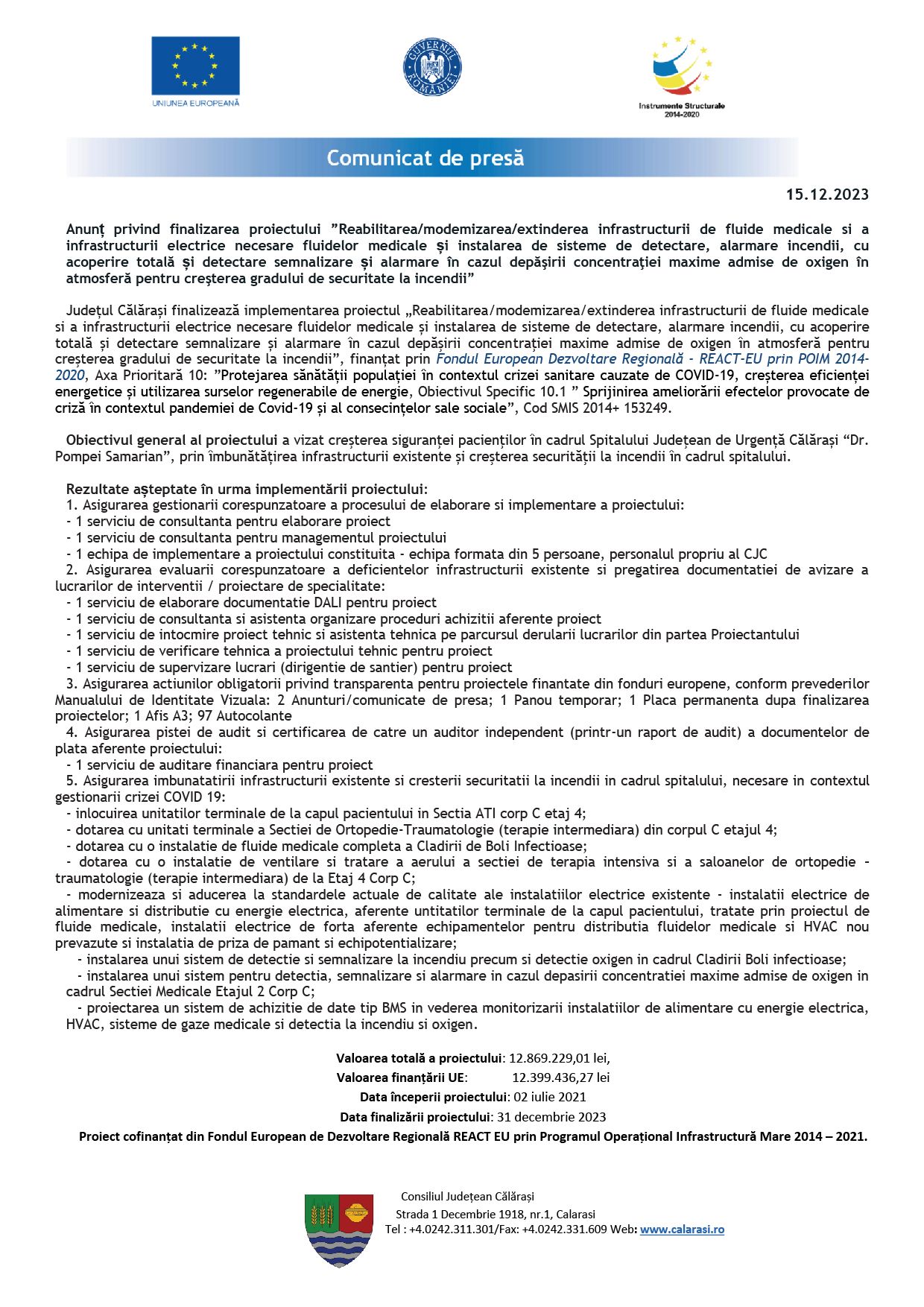 comunicatpresaspital