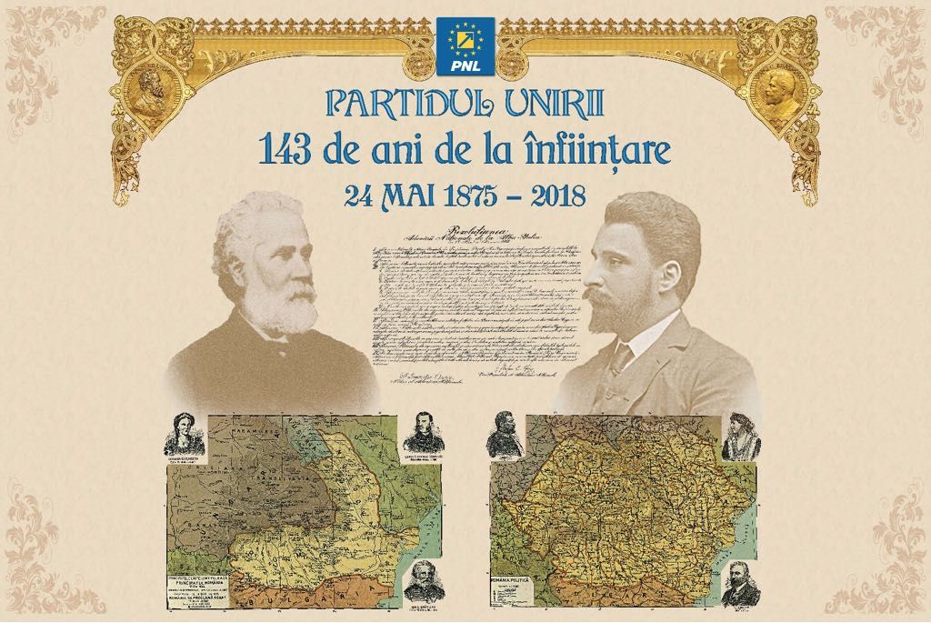 PNL Partidul Unirii 143 de ani de la infiintare3