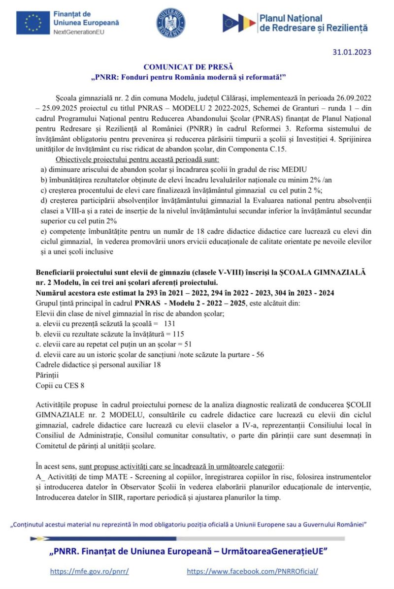 comunicatmodelu1