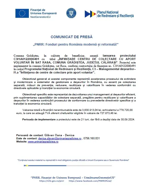 comunicatpresapnrrgradistea