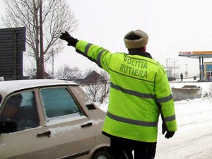 politia rutiera iarna zapada