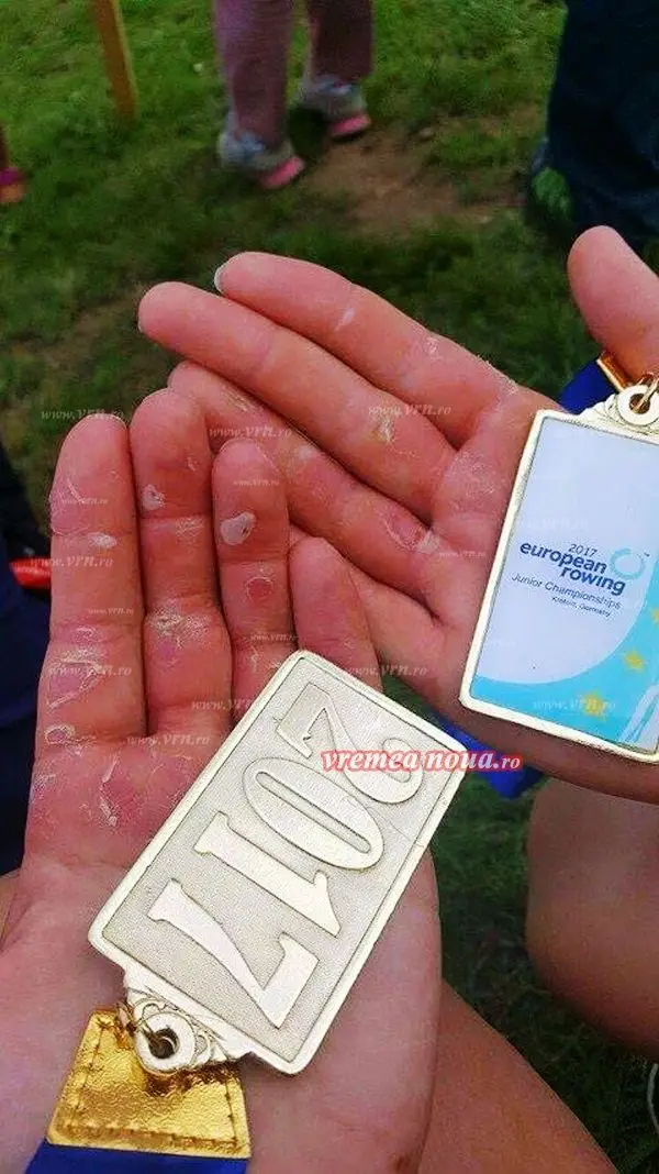 Ailincai si palmele ei cu Aur CE 2017